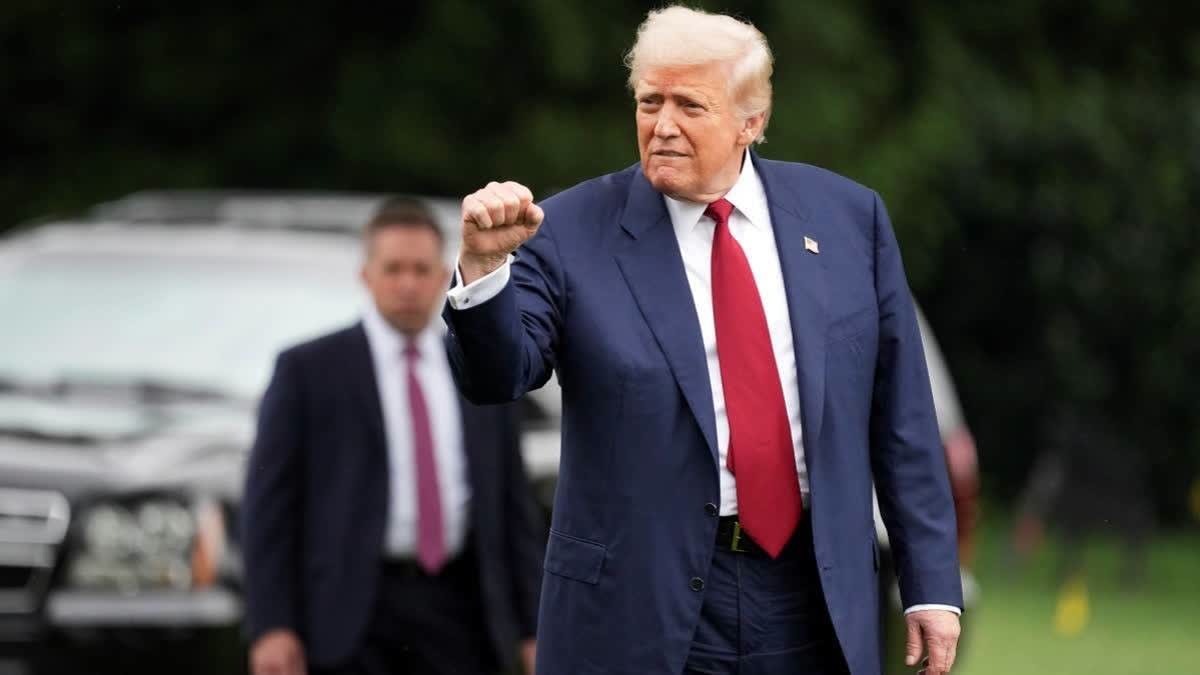 US President Donald Trump