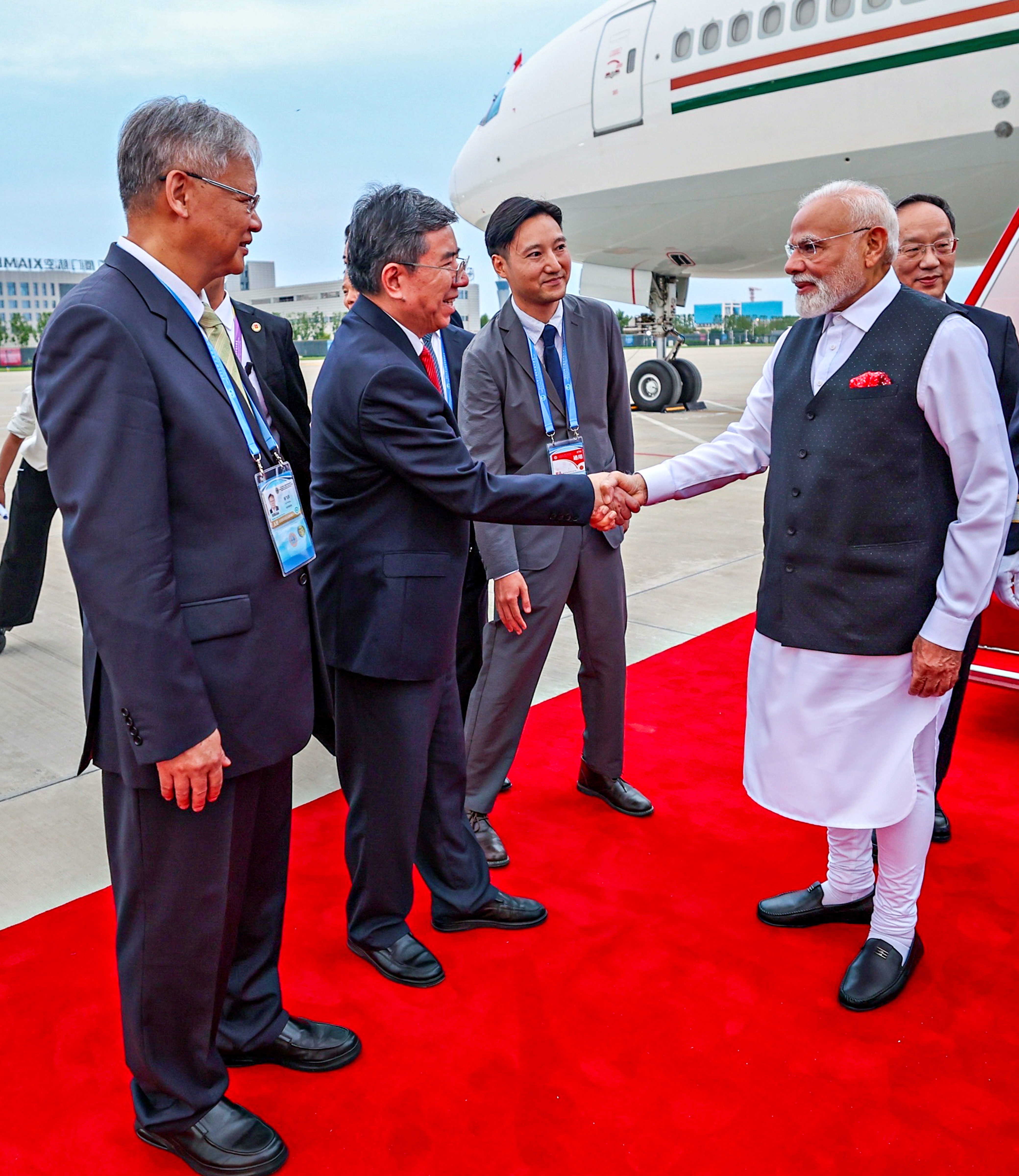 Pm Modi in Tianjin China