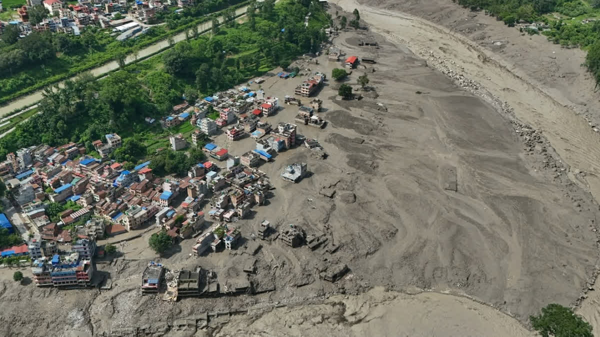 NEPAL AND TIBET FLOODS  Nepal Flash Flood Cause  Trishuli Narayani River Flood  Glacial Lake Outburst Flood Nepal