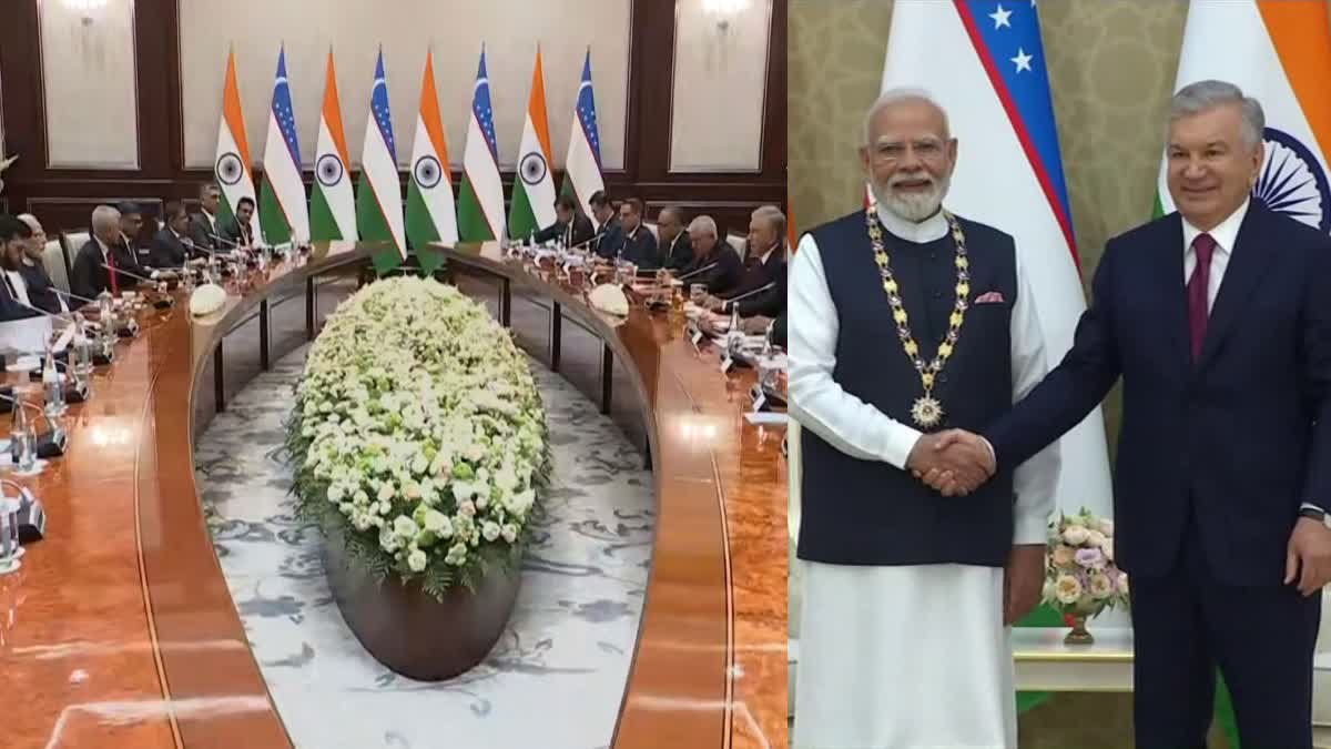 PM Modi in Uzbekistan