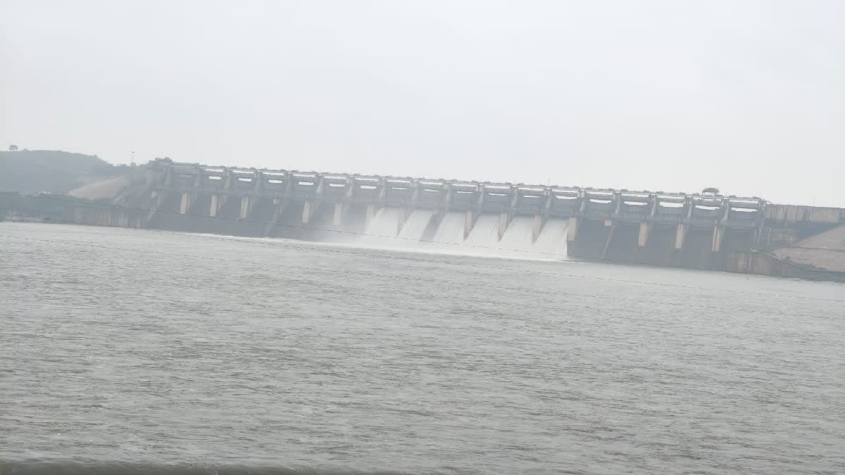 BANSAGAR DAM SIX GATES OPEN