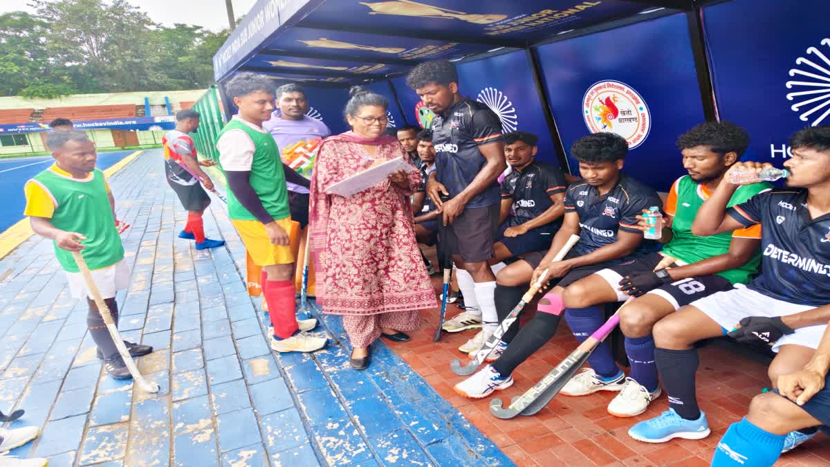 Jharkhand team trials for National Senior Mens Hockey Championship concluded in Ranchi