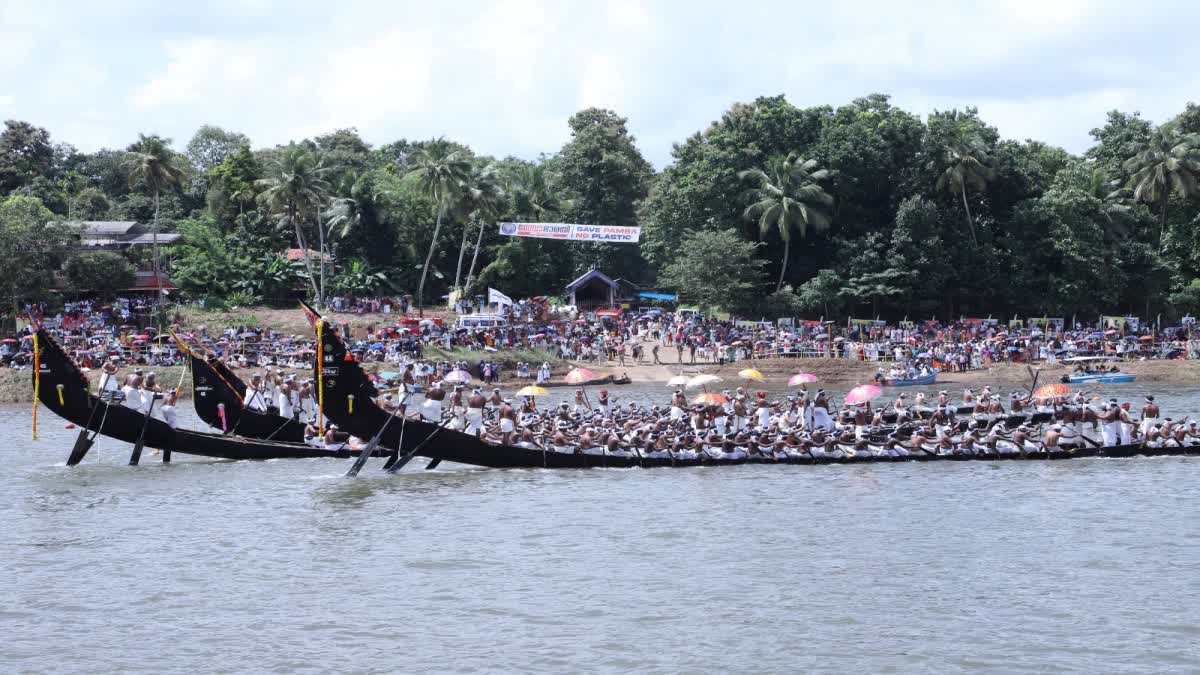 Vice President CP Radhakrishnan  Aranmula Parthasarathy Temple  Pamba river boat race  Palliyodam race Pathanamthitta