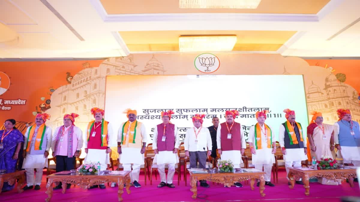 MP BJP WORKING COMMITTEE MEETING