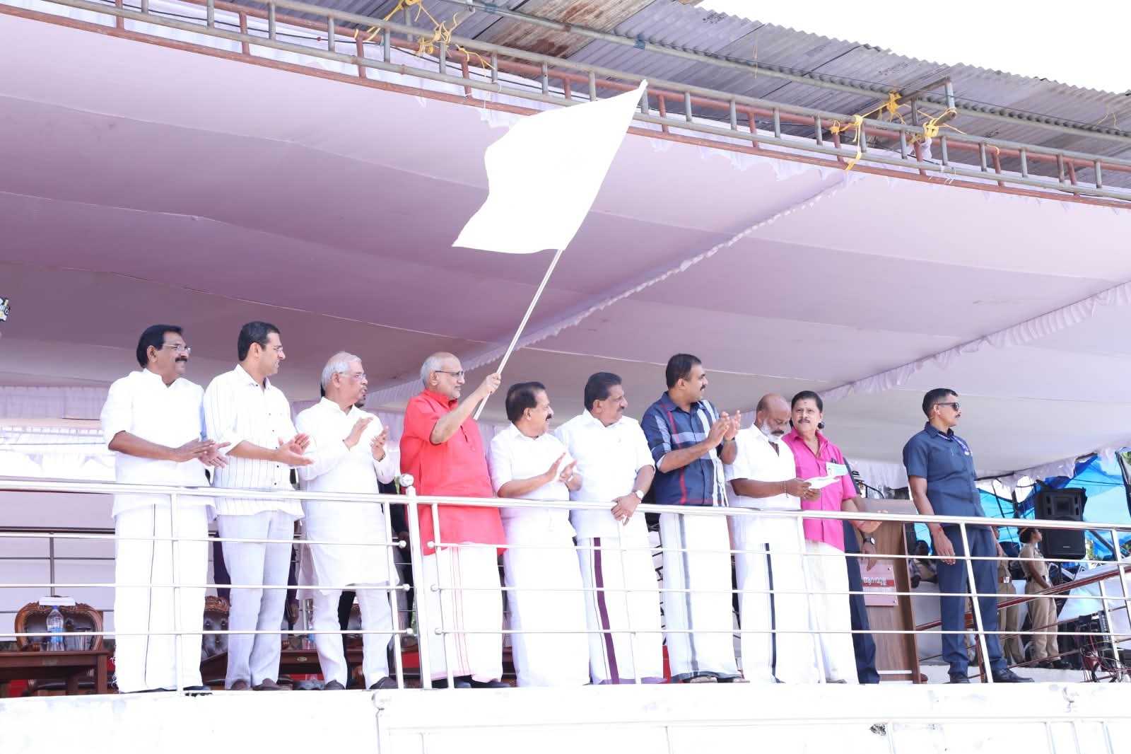 VICE PRESIDENT CP RADHAKRISHNAN  ARANMULA PARTHASARATHY TEMPLE  PAMBA RIVER BOAT RACE  PALLIYODAM RACE PATHANAMTHITTA