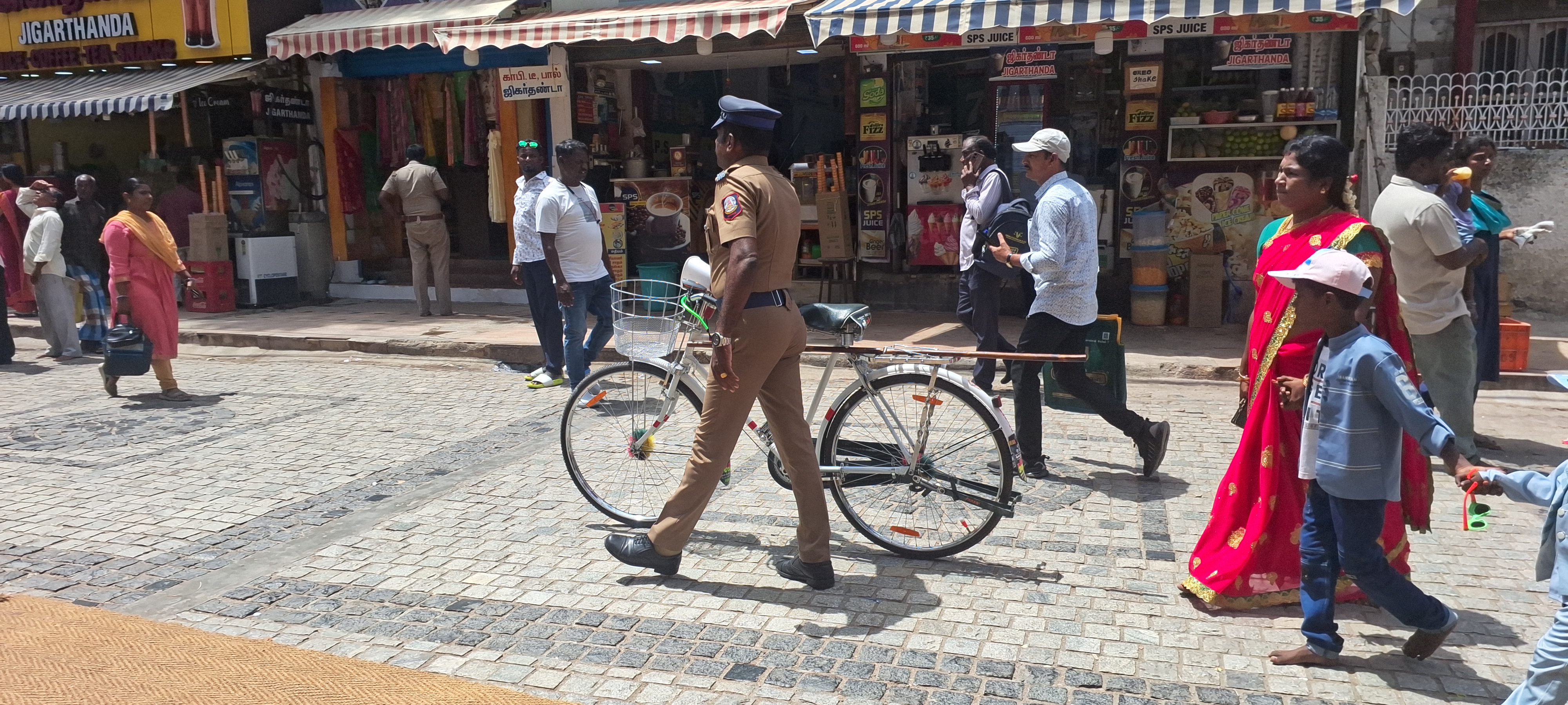 Madurai Police Introduce Cycle Patrol Ahead Of Meenakshi Amman Temple Consecration