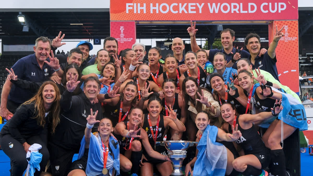 FIH Hockey World Cup: Argentina beat Netherlands In Shootout To Claim Their Third Title, Urdu News