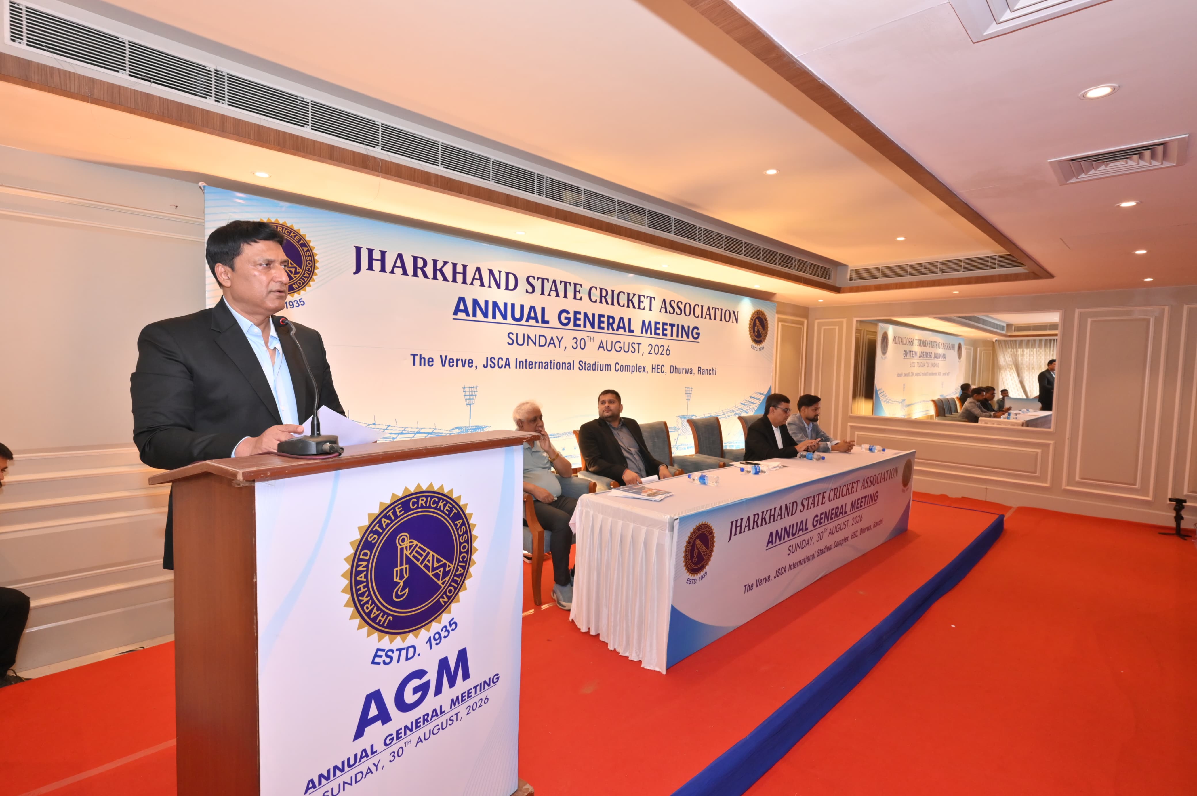 decision to terminate membership of SB Singh approved at JSCA annual general body meeting in Ranchi