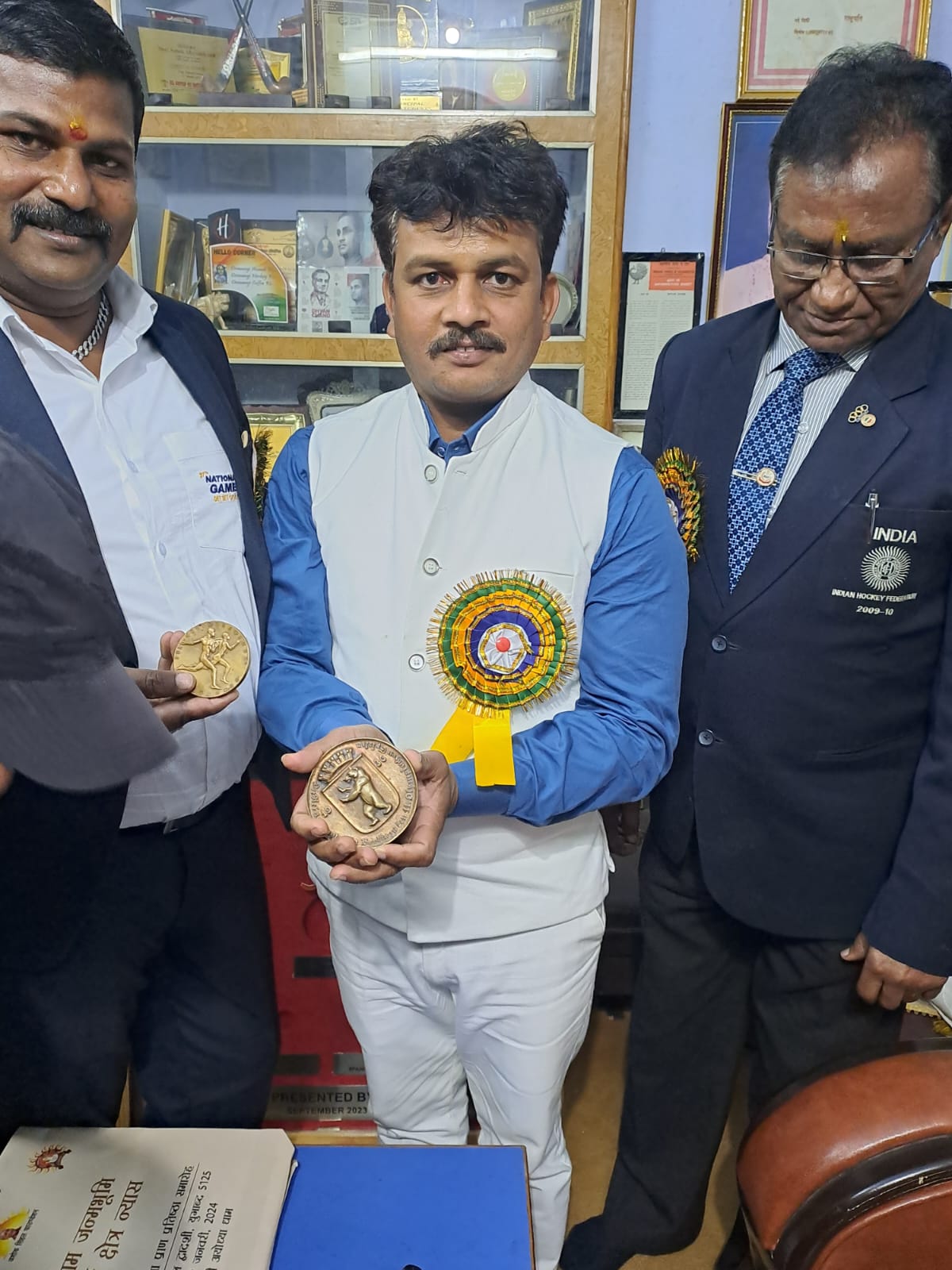ATHLETICS HOCKEY MALLAKHAMB
