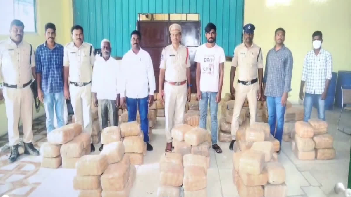 రూ.6.25 కోట్ల గంజాయిను పట్టుకున్న రాచకొండ పోలీసులు