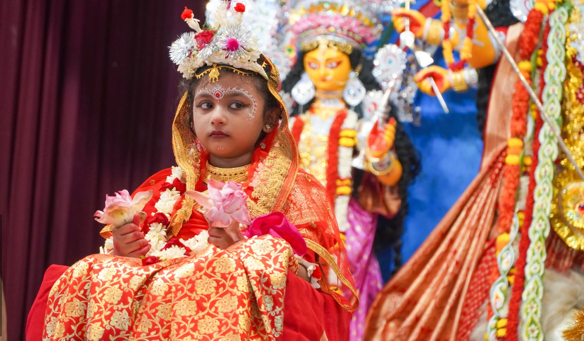 Belur math Durga Puja