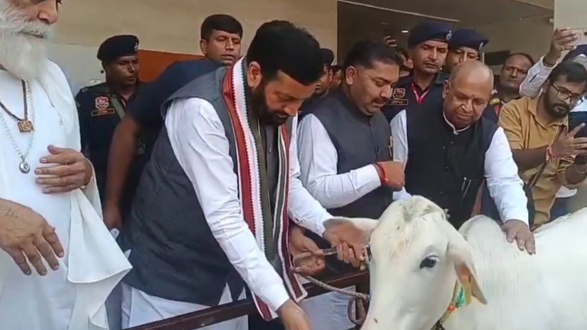 Karnal Krishna Gaushala Gopashtami