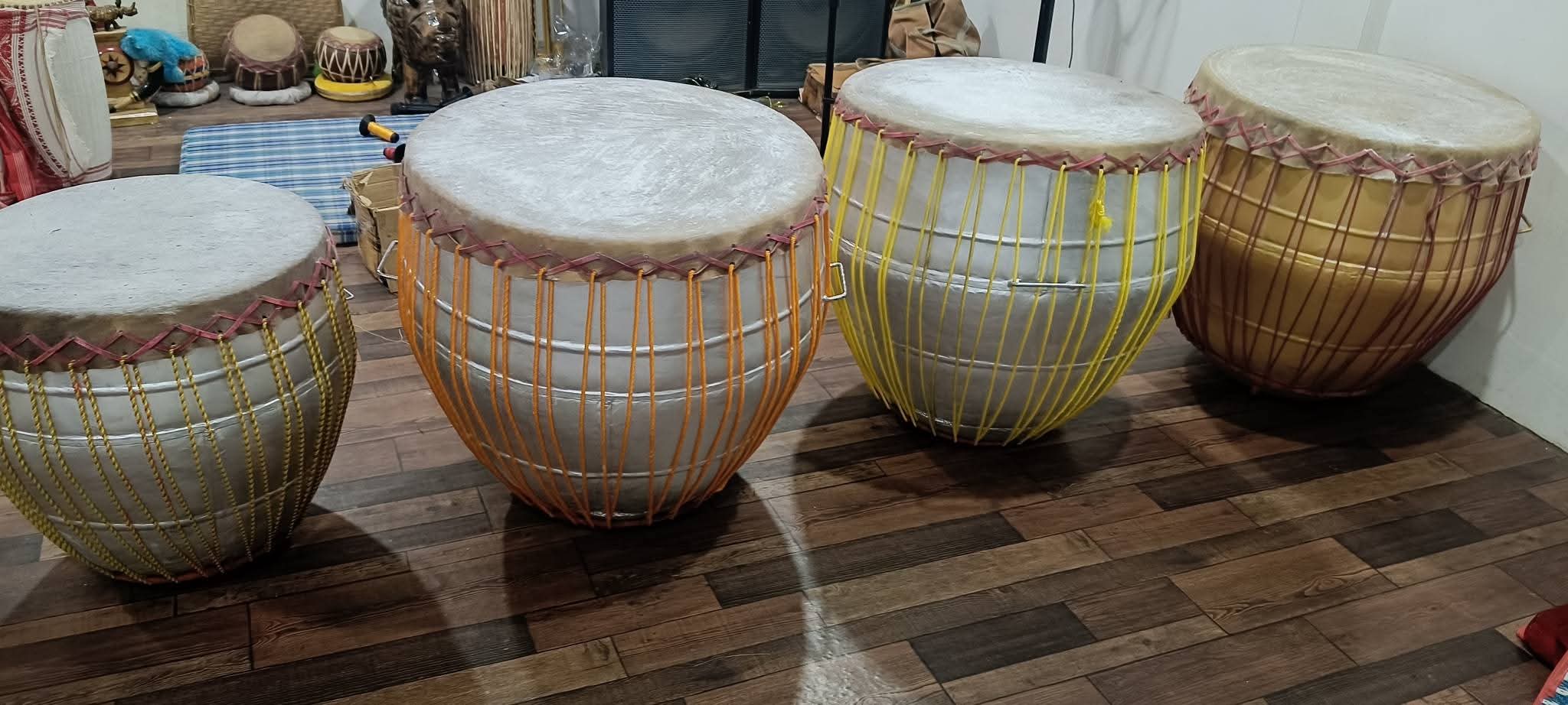 Making and preservation  of lost  folk instruments by Parth Pratim Neog