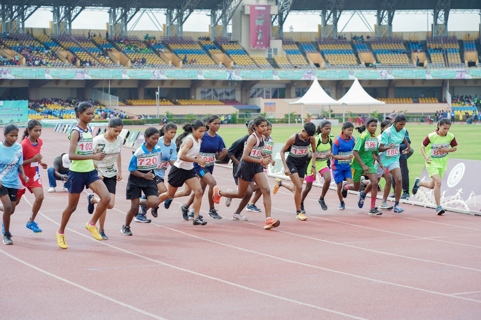 Khelo Jharkhand school athletics competition begins in Ranchi