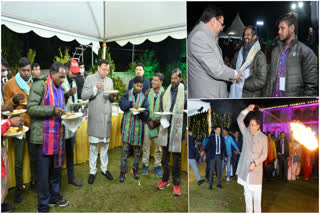 CM Pushkar Singh Dhami celebrated Budhi Diwali