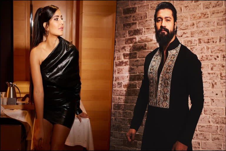 Vicky Kaushal and Katrina Kaif walk hand-in-hand twinning in black at Sam Bahadur screening - watch Vicky Kaushal and Katrina Kaif walk hand-in-hand twinning in black at Sam Bahadur screening event - watch