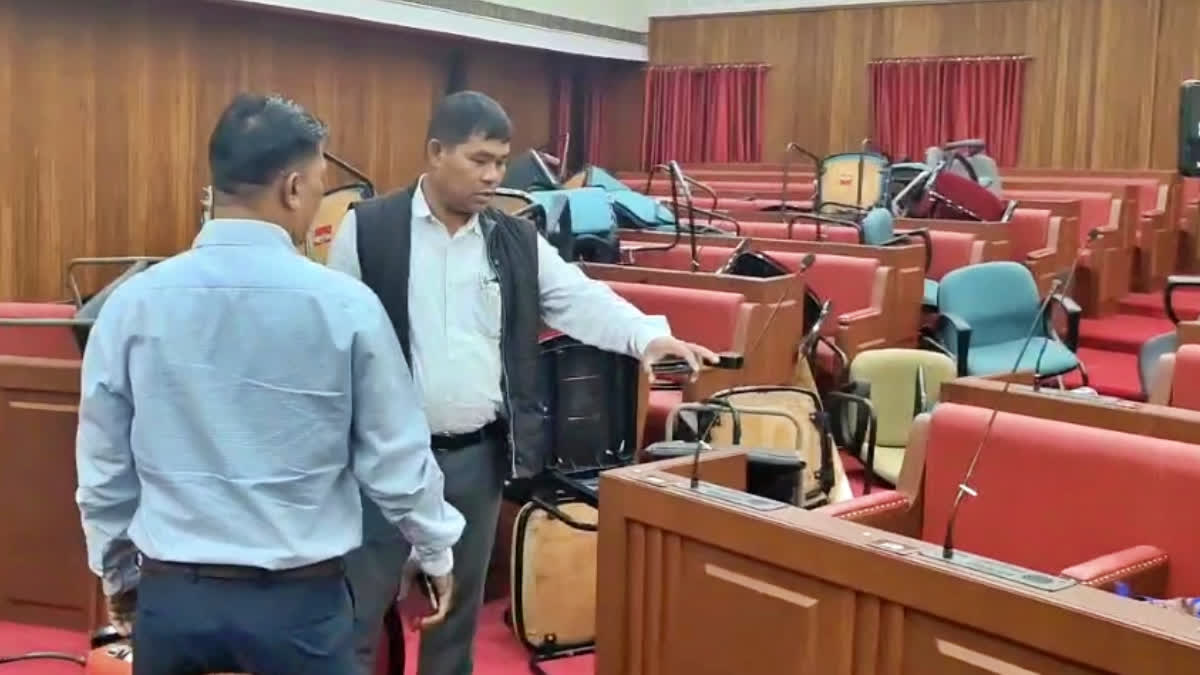 Legislative Council Speaker Tridip Daimari visited Secretariat