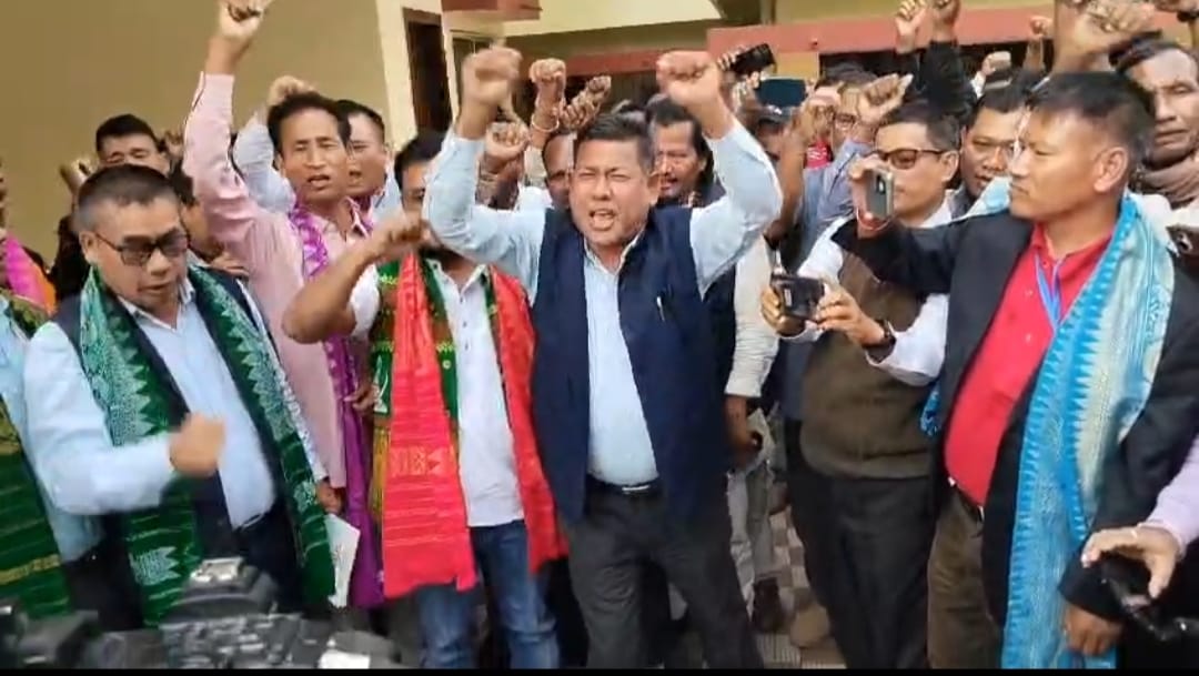 All Assam Tribal Sangha  protest in Guwahati