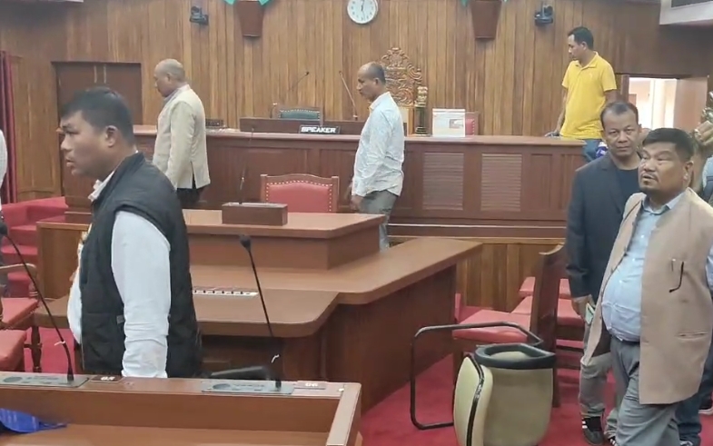 Legislative Council Speaker Tridip Daimari visited Secretariat