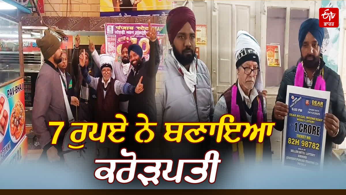 Won the lottery worth 1 crore