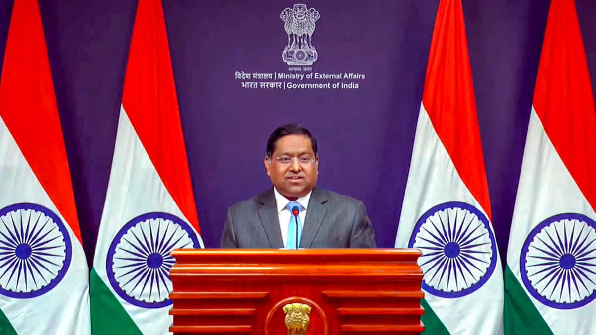 وزارت خارجہ کے ترجمان رندھیر جیسوال