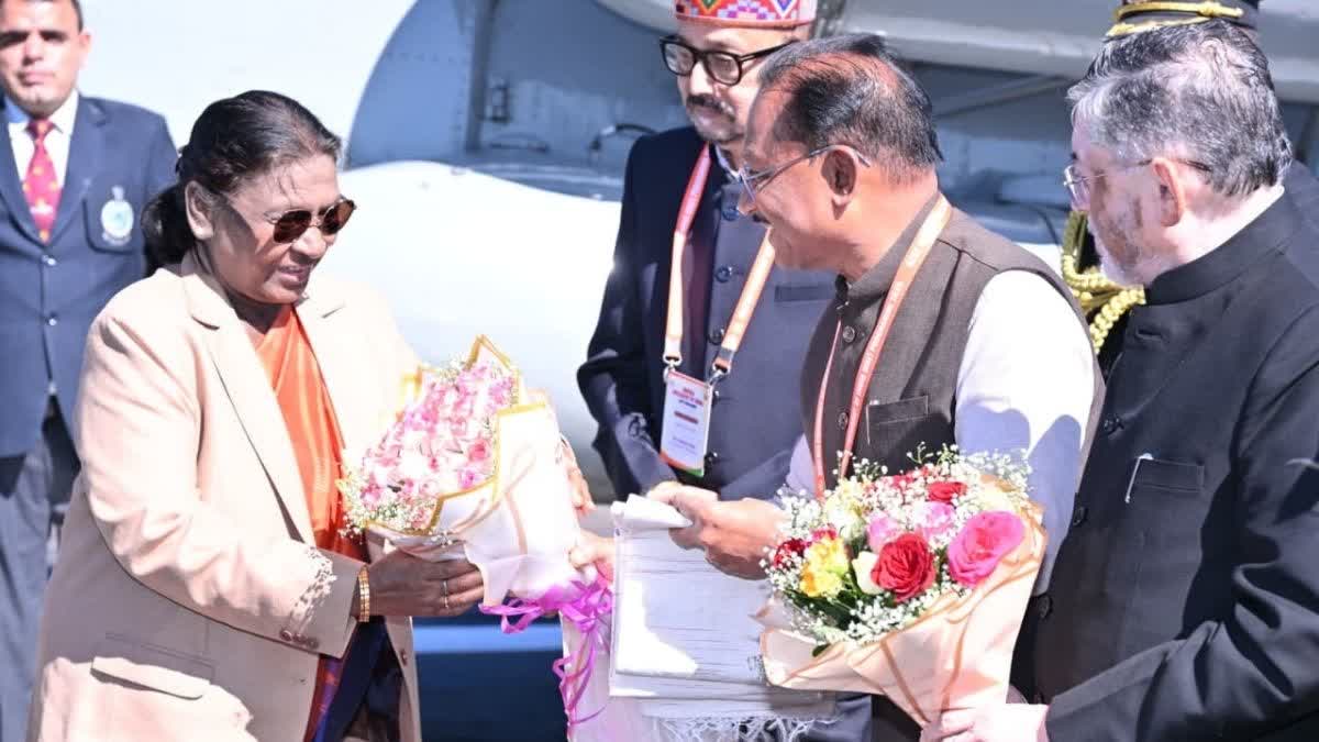 President Droupadi Murmu in Jashpur