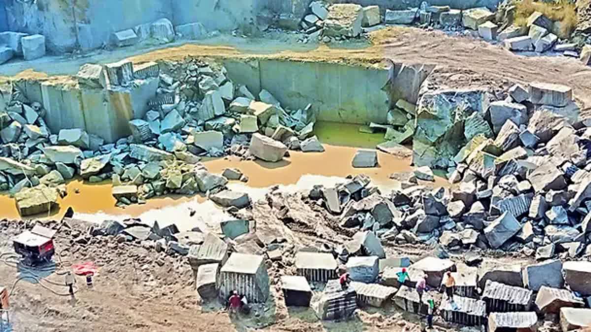 Illegal Granite Mining and Transport to Rayalaseema