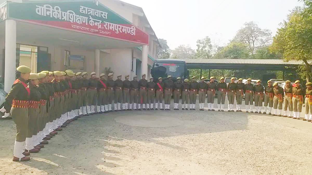 Female Forest Guards Passed Out