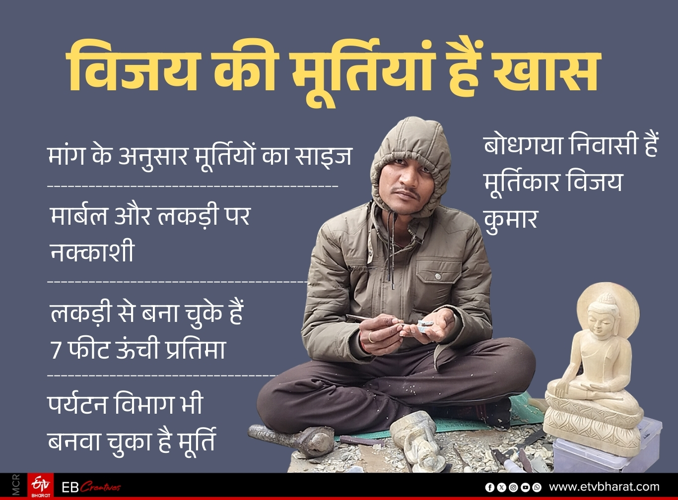 BIHAR SCULPTOR VIJAY KUMAR