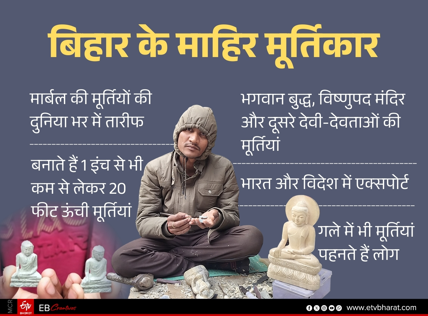 BIHAR SCULPTOR VIJAY KUMAR