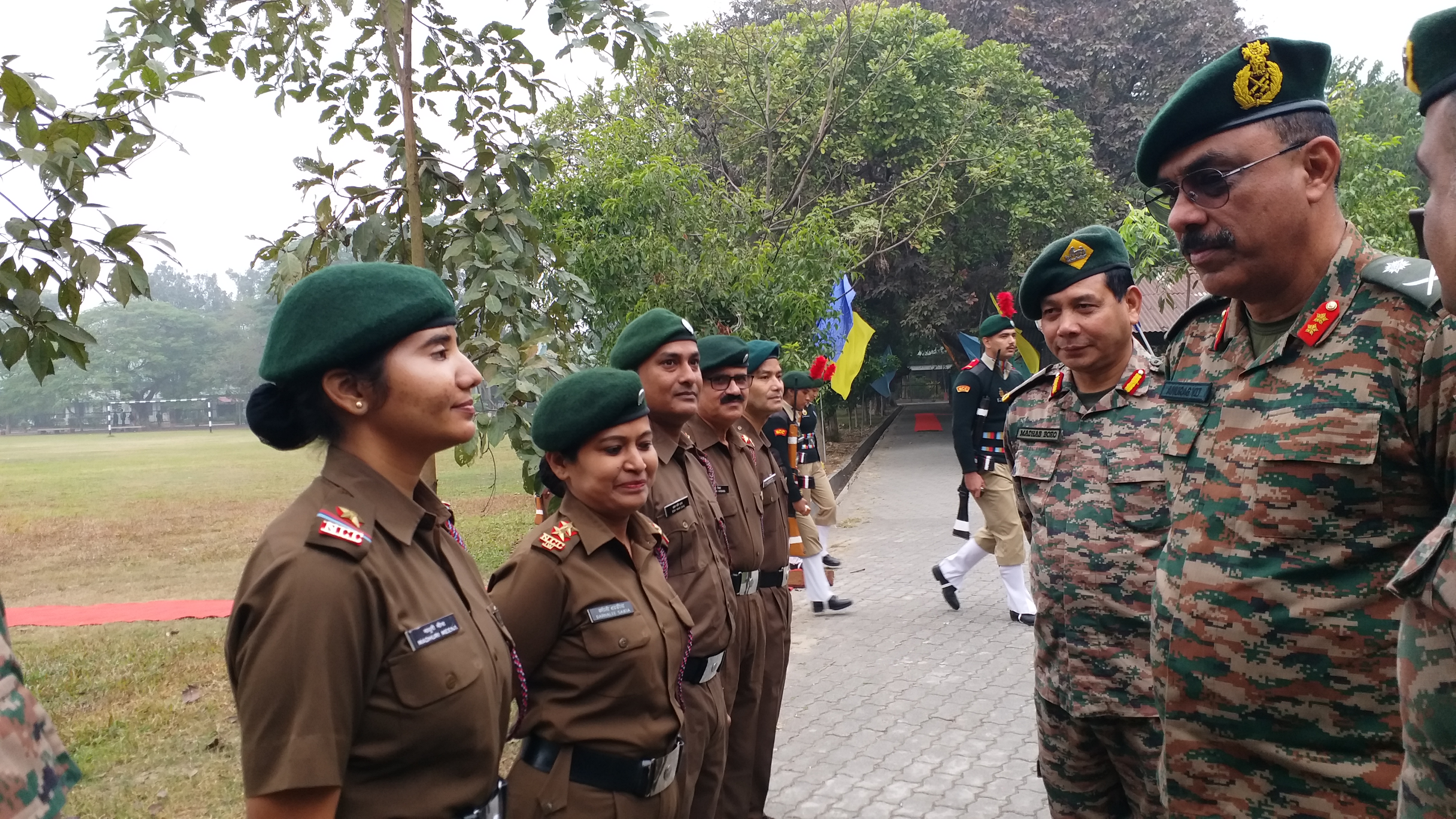Program of the 5th Battalion of NCC at Darrang College