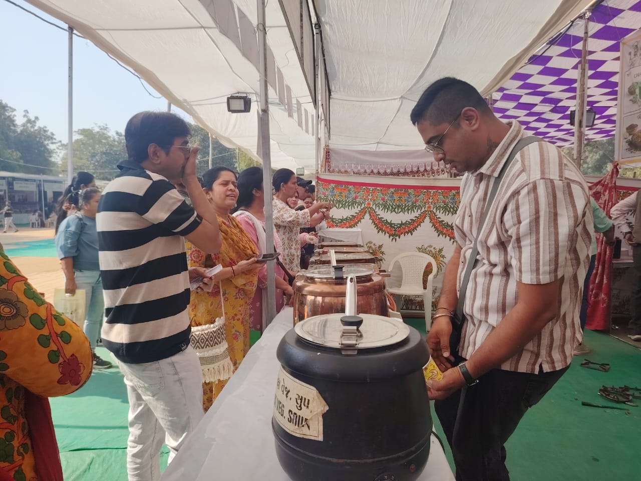 સાત્વિક ફૂડ ફેસ્ટિવલમાં રાગીના ગુલાબજાંબુ