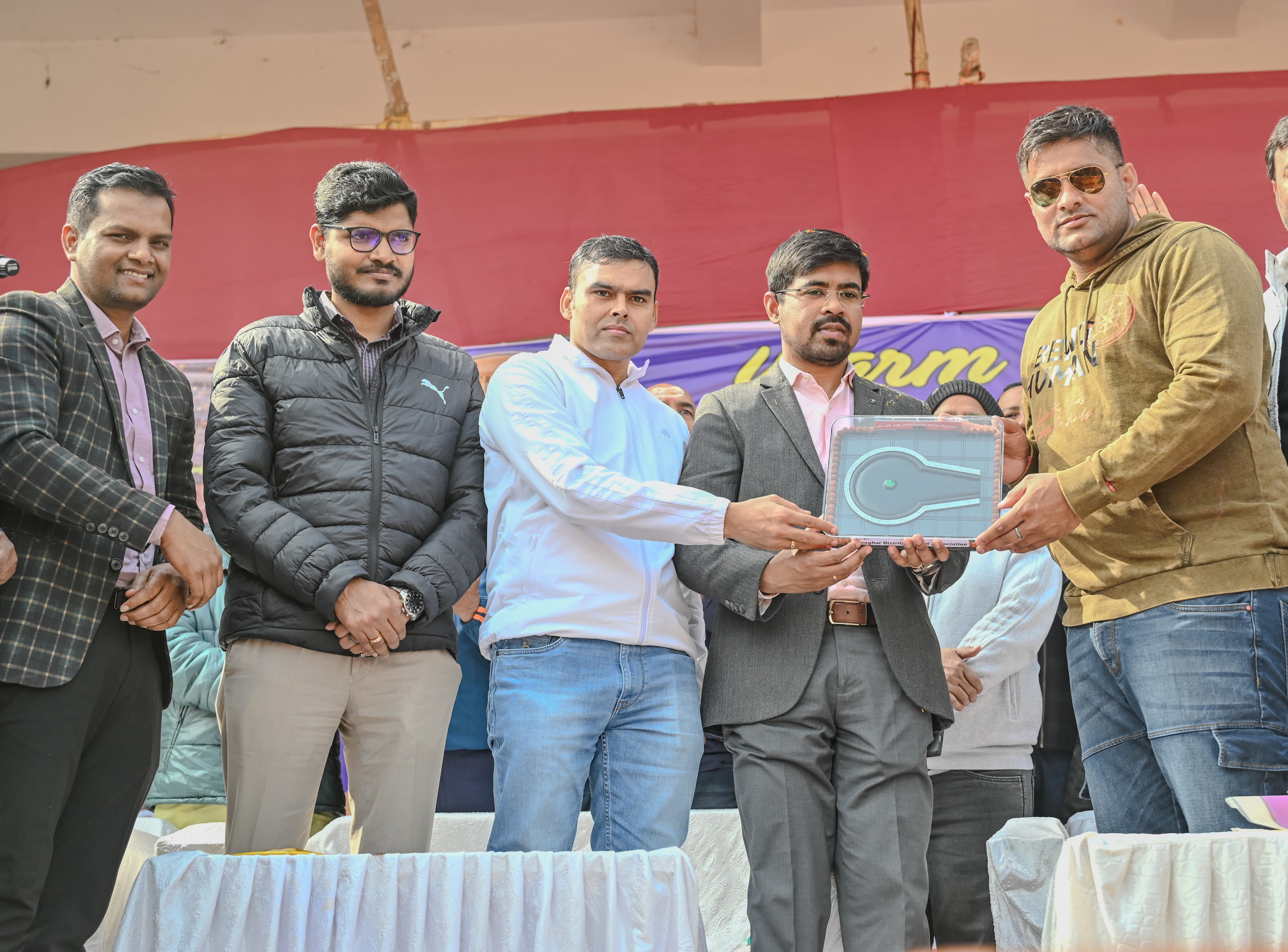 Former cricketer Saurabh Tiwary arrived Deoghar with Syed Mushtaq Ali Trophy