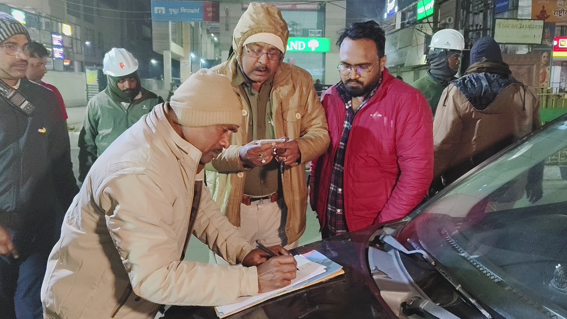 police conducting drink and drive and anti crime checking campaign Ahead of new year in Ranchi