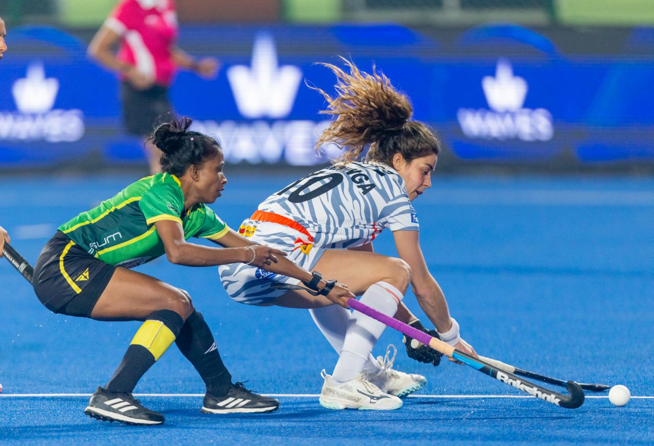 Ranchi Royals defeated Shrachi Bengal Tigers In Womens Hockey India League match