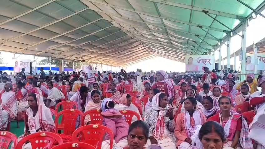 President Droupadi Murmu in Gumla