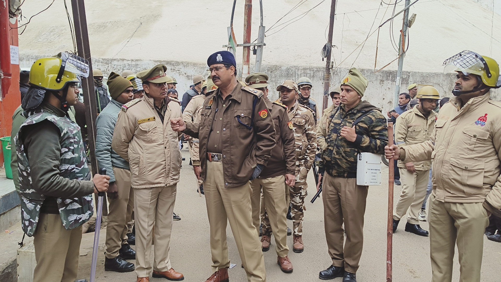 ASP Kuldeep Singh at the spot.