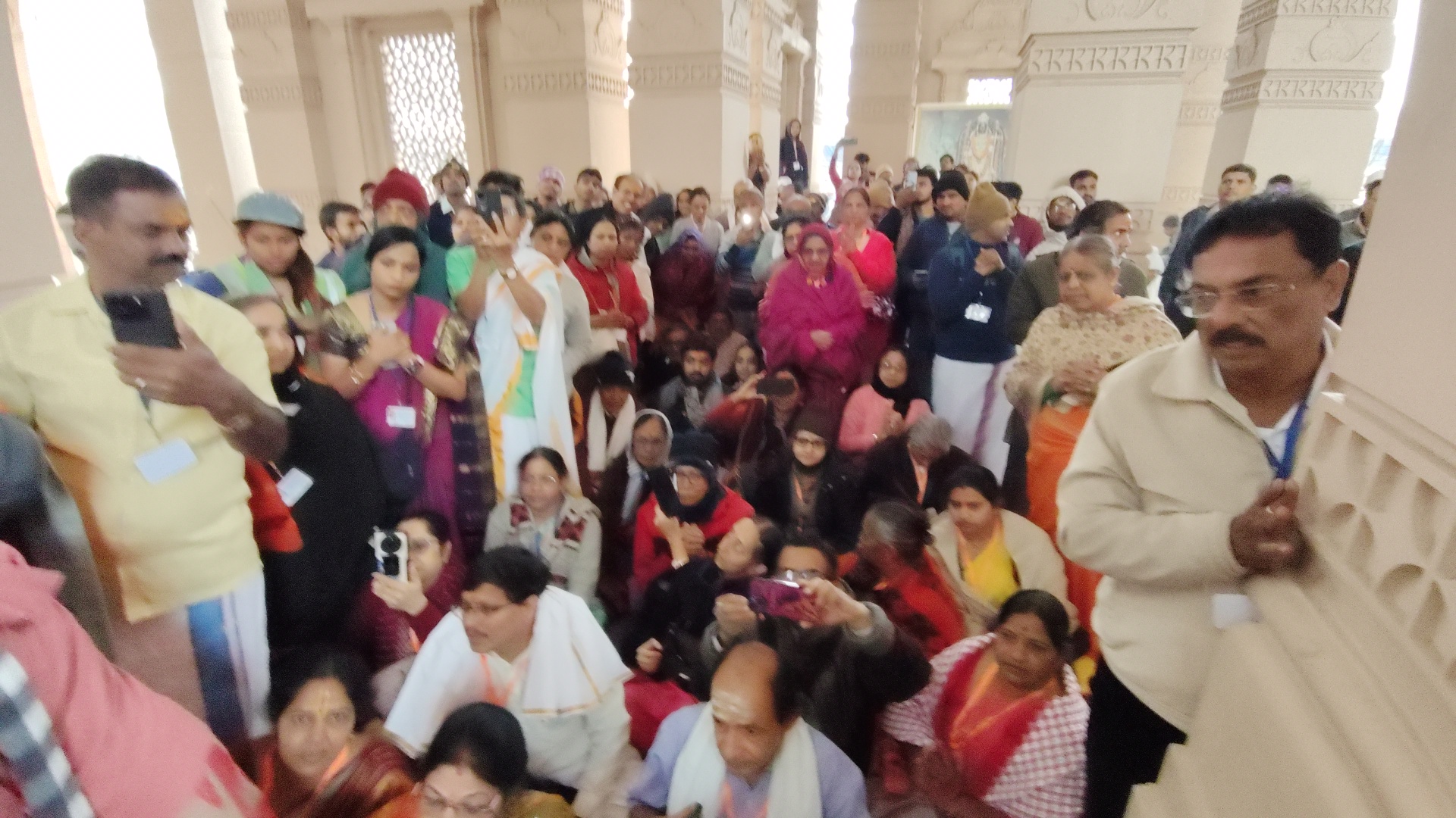 Gold-Studded Ram Lalla Idol From Karnataka Unveiled In Ayodhya Ram ...