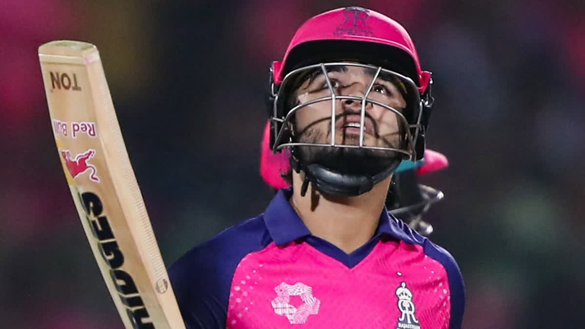 Rajasthan Royals skipper Riyan Parag