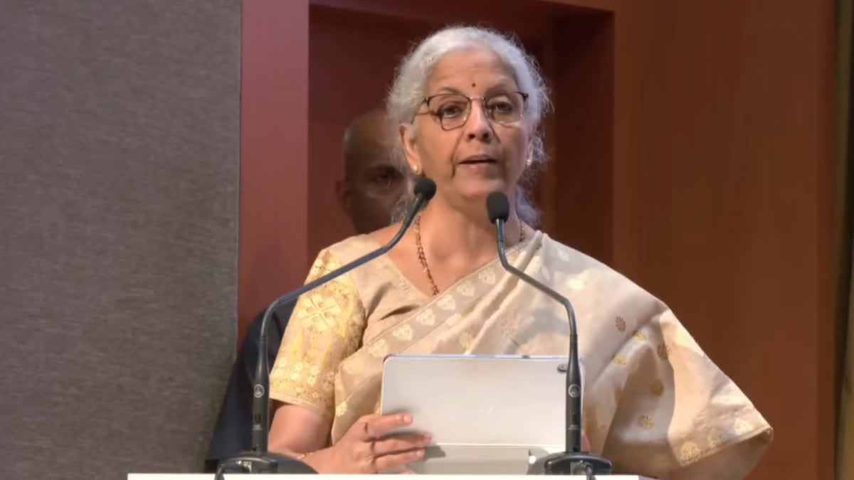 Assam Polls: BJP Manifesto Promises UCC, Rs 25K To 40 Lakh Women, Protection Of Indigenous People And More FM Nirmala Sitharaman address during the release of BJP's Manifesto for the upcoming Assam Assembly elections.