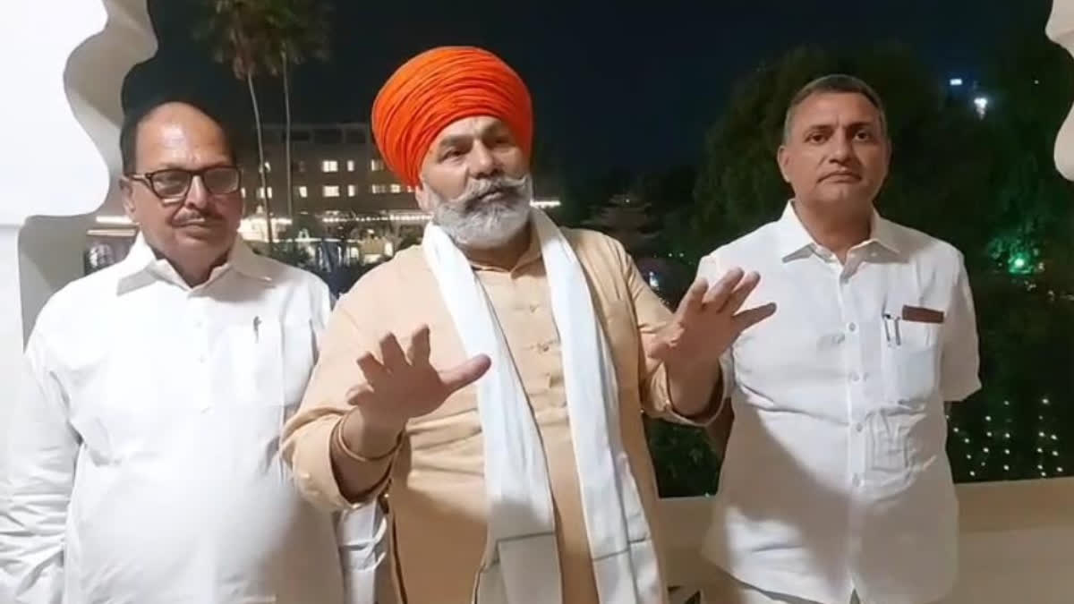 BKU leader Rakesh Tikait.