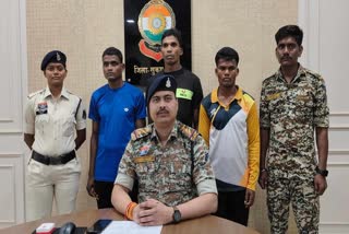 THREE HARDCORE NAXALITES ARRESTED