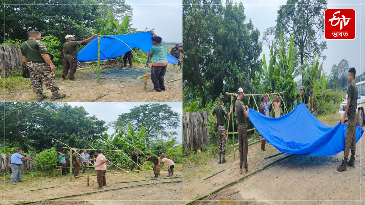 Attack by Naga miscreants at forest department camp in Sarupathar