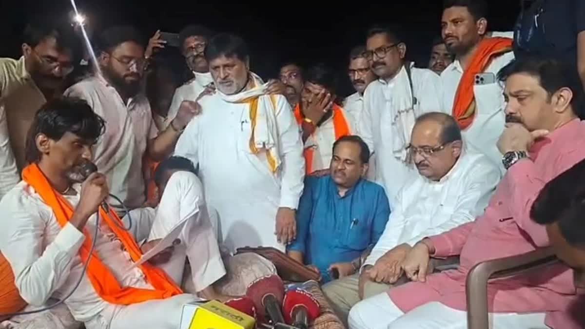 Manoj Jarange Patil Hunger strike