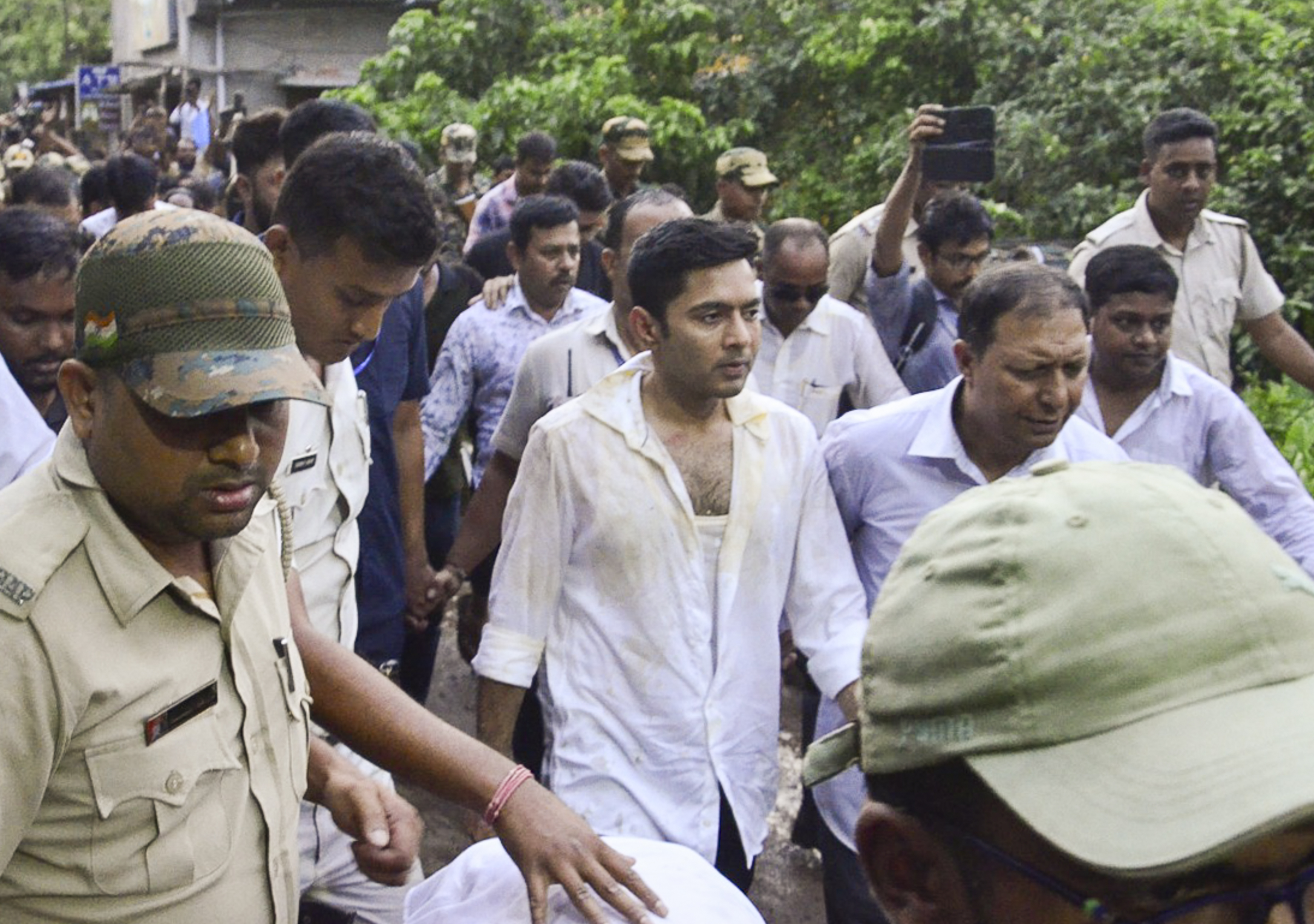 ATTACK ON ABHISHEK BANERJEE