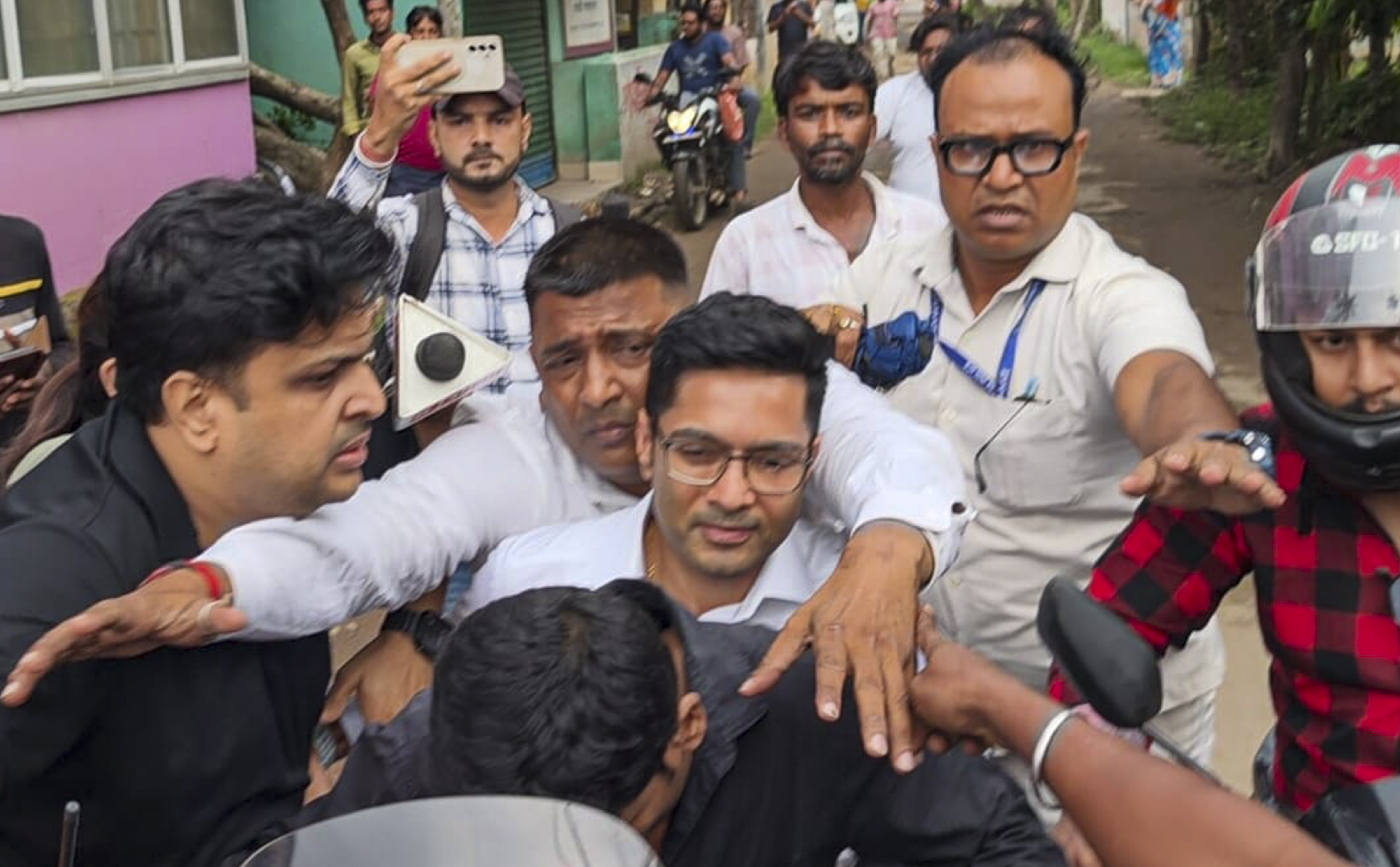 ATTACK ON ABHISHEK BANERJEE