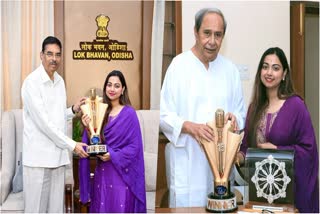 odisha governer and ex cm naveen pattnaik honours indian idol season 16 winner jyotirmayee nayak