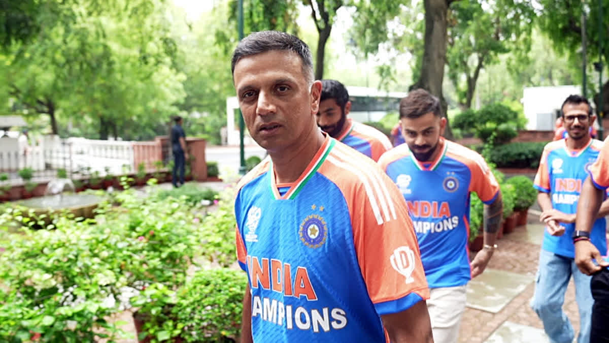 Legendary Cricketer Rahul Dravid's Son Samit Dravid Makes To India U19 Squad For Multi-Format Series Against Australia U19 Rahul Dravid son Samit Dravid to play in India U-19
