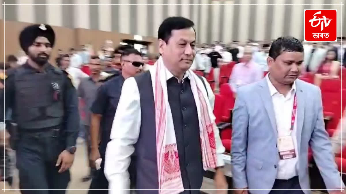 Inauguration of INI Radiology Update 2025 by Sarbananda Sonowal in AIIMS Guwahati
