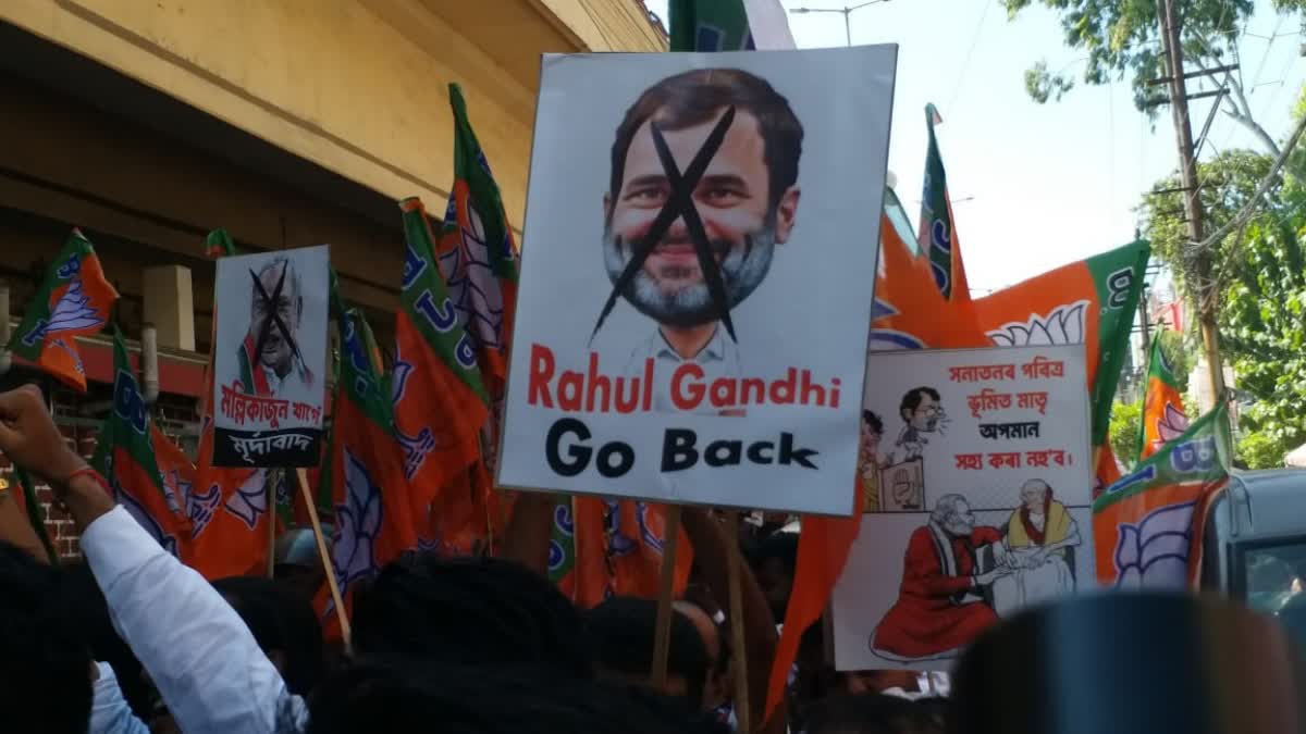 BJP protest